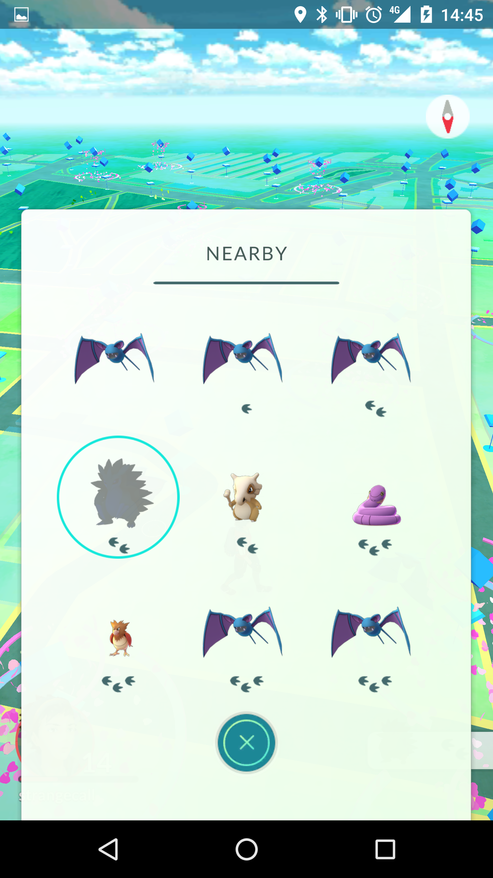 Le radar Pokémon