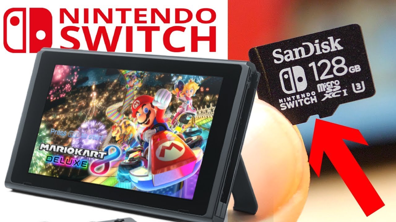 Guide d'achat des cartes SD pour Nintendo Switch